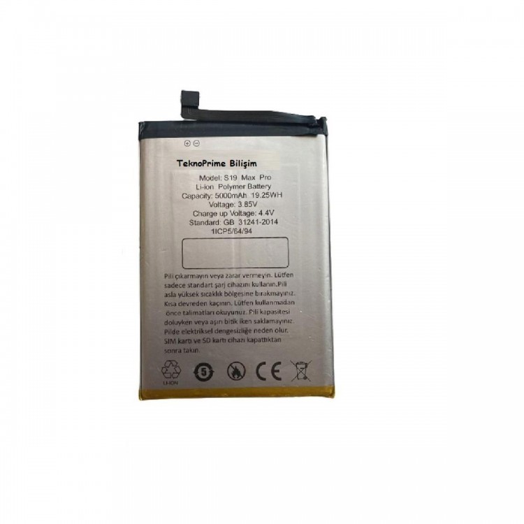 Reeder S19 Max Pro İle Uyumlu İthal Pil Batarya