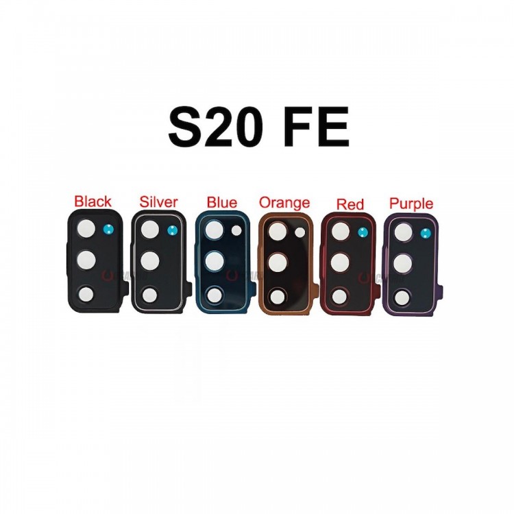 Samsung Galaxy S20FE G780f İle Uyumlu Kamera Camı İthal Full Set Samsung Galaxy S20FE G780f İle Uyumlu Kamera Camı İthal Full Set