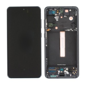 Samsung Galaxy S21FE ile Uyumlu Oled Ekran Dokunmatik SM-G990E Siyah