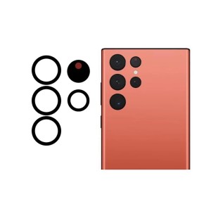 Samsung Galaxy S22 Ultra S908 İle Uyumlu Kamera Camı İthal Set Samsung Galaxy S22 Ultra S908 İle Uyumlu Kamera Camı İthal Set