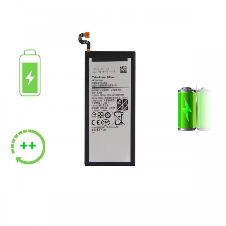 Samsung Galaxy S7 Edge G935F ile Uyumlu Güclendirilmis İthal Pil Batarya Samsung Galaxy S7 Edge G935F ile Uyumlu Güclendirilmis İthal Pil Batarya