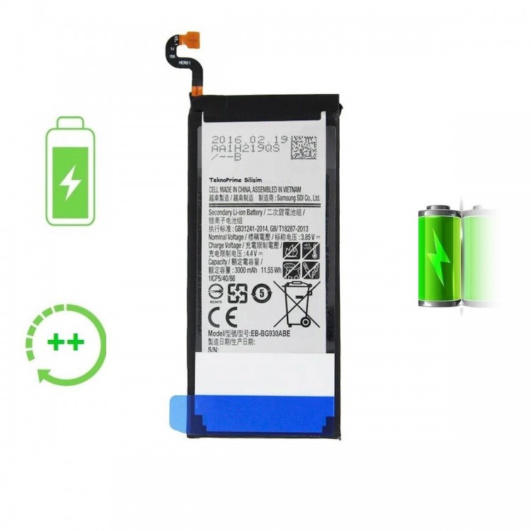 Samsung Galaxy S7 G930F ile Uyumlu Güclendirilmis İthal Pil Batarya Samsung Galaxy S7 G930F ile Uyumlu Güclendirilmis İthal Pil Batarya