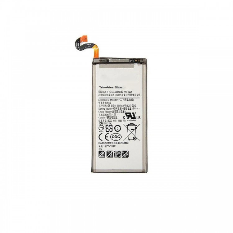 Samsung Galaxy S8 G950F ile Uyumlu İthal Pil Batarya