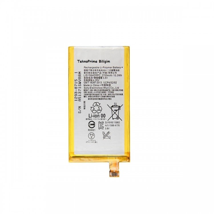 Sony Xperia Z5 Mini ile Uyumlu İthal Pil Batarya E5803