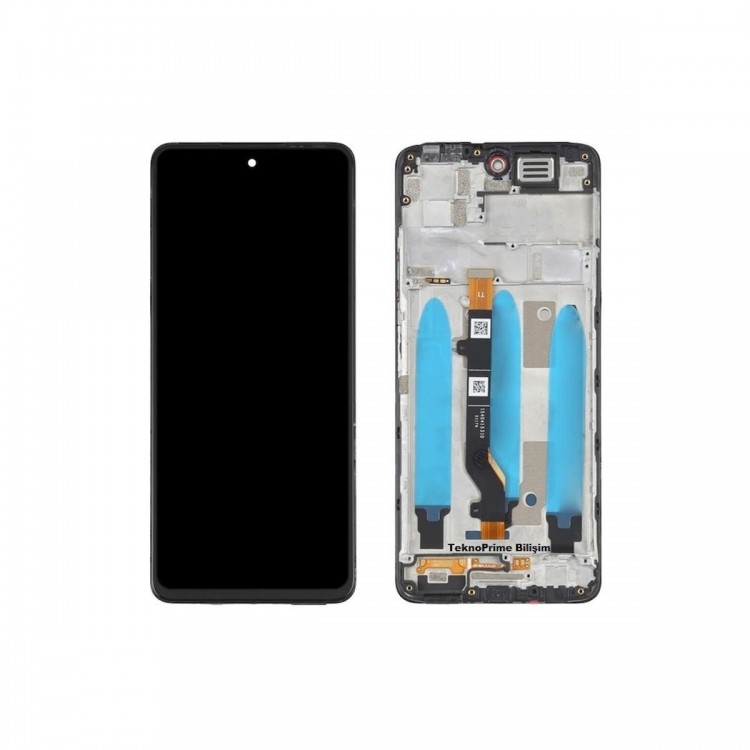 Tecno Spark 8 Pro ile Uyumlu Lcd Ekran Dokunmatik Çıtalı KG8