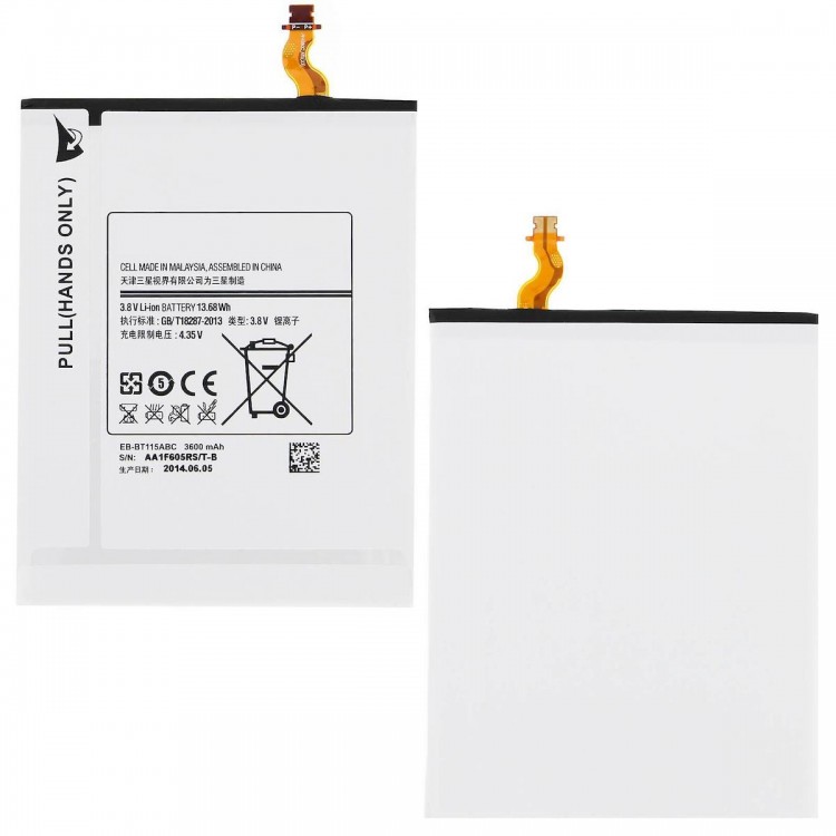 Samsung Galaxy Tab 3 İle Uyumlu Tablet Pil SM-T110/T113 Samsung Galaxy Tab 3 İle Uyumlu Tablet Pil SM-T110/T113