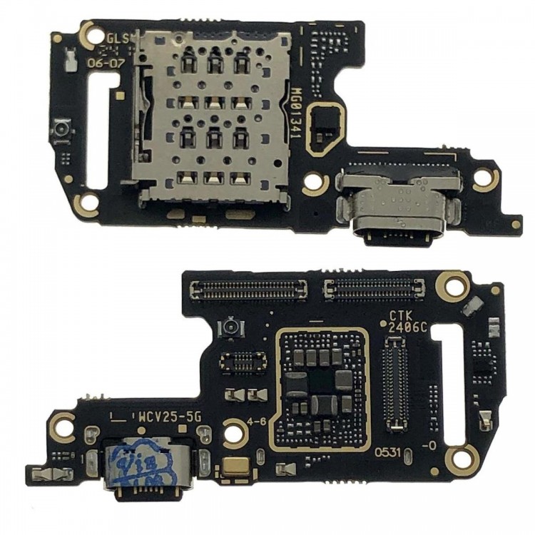 Vivo V25 V25E İle Uyumlu Şarj Bordu Soketi V2202