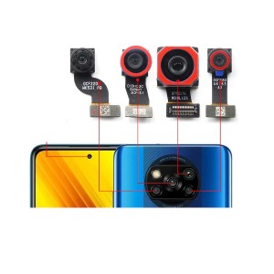 Pocophone X3 İle Uyumlu Arka Kamera Full Set