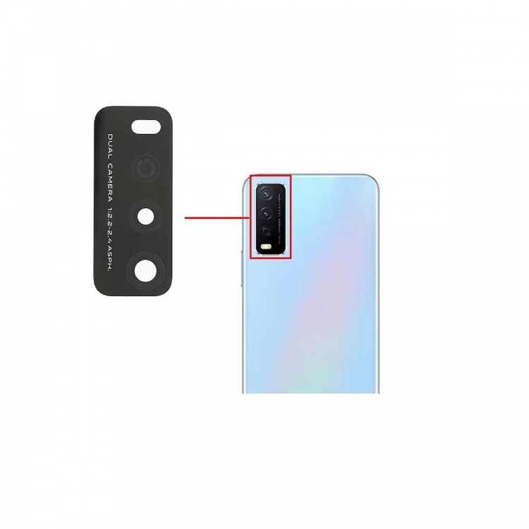 Vivo Y11S İle Uyumlu Kamera Camı V2028