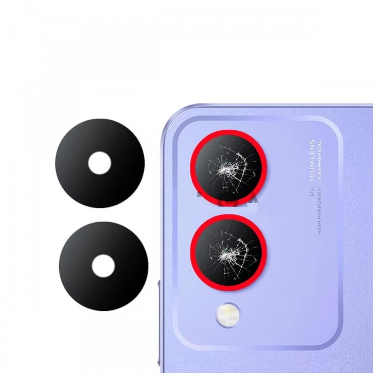 Vivo Y17s İle Uyumlu Kamera Camı İthal Set Vivo Y17s İle Uyumlu Kamera Camı İthal Set