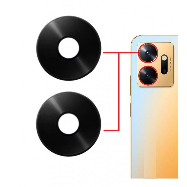 infinix Zero 20 İle Uyumlu Kamera Camı İthal Set x6821