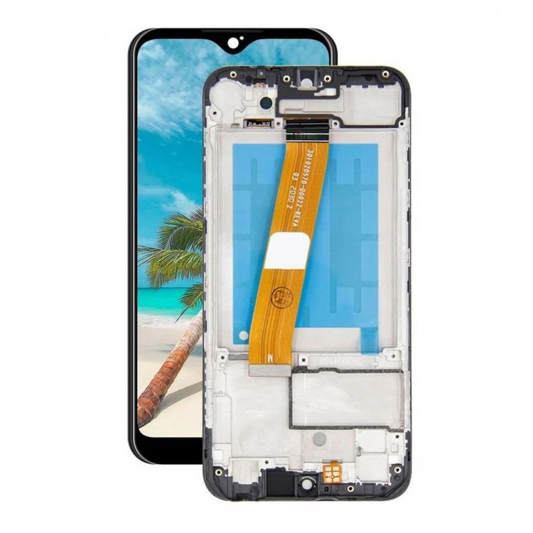 Samsung Galaxy A01 A015F ile Uyumlu Oled Ekran Dokunmatik Çıtalı Samsung Galaxy A01 A015F ile Uyumlu Oled Ekran Dokunmatik Çıtalı