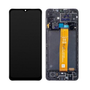 Samsung Galaxy A12S A127F ile Uyumlu Oled Ekran Dokunmatik Çıtalı