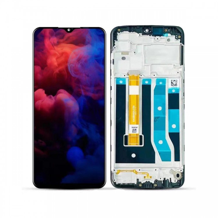 Oppo A31 ile Uyumlu Lcd Ekran Dokunmatik Çıtalı Cph2015 Cph2073