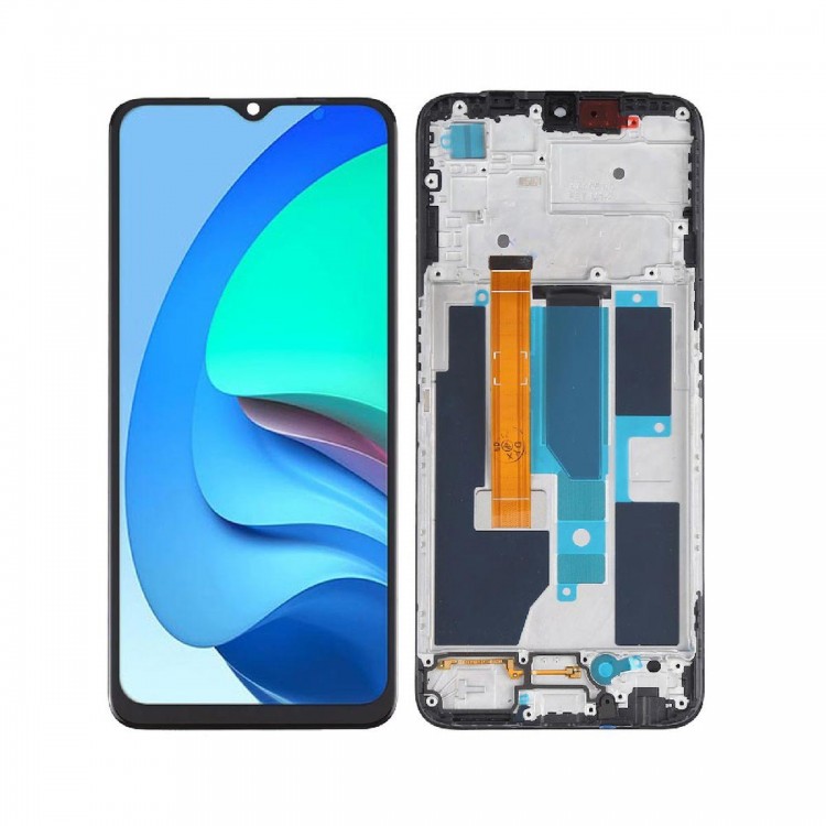 Oppo A55 5G ile Uyumlu Lcd Ekran Dokunmatik Çıtalı PEMM00 PEMM20
