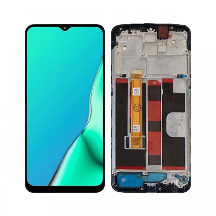 Oppo A9 2020 ile Uyumlu Lcd Ekran Dokunmatik Çıtalı Cph1937 Cph1939