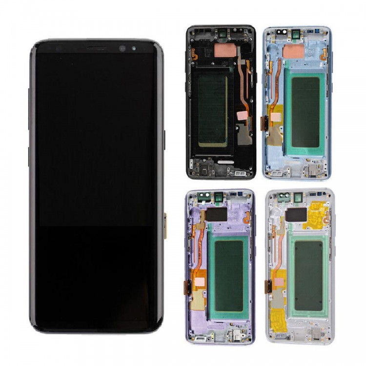 Samsung Galaxy S8 G950F ile Uyumlu Oled Ekran Dokunmatik Siyah Samsung Galaxy S8 G950F ile Uyumlu Oled Ekran Dokunmatik Siyah