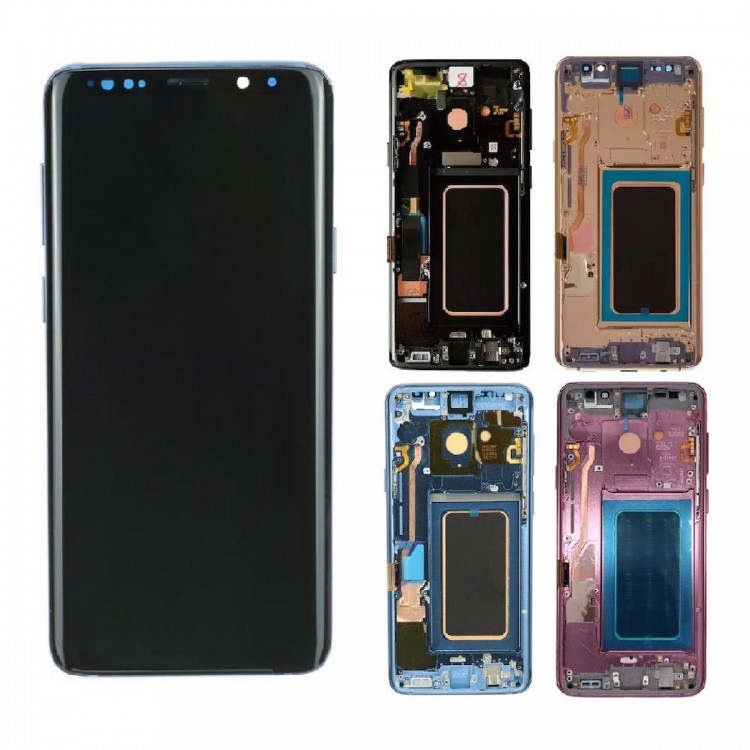 Samsung Galaxy S9 Plus G965F ile Uyumlu Oled Ekran Dokunmatik Siyah