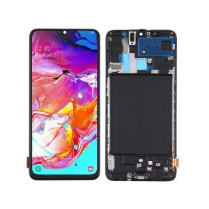 Samsung Galaxy A70 A705F ile Uyumlu Oled Ekran Dokunmatik Çıtalı Tam Ekran Samsung Galaxy A70 A705F ile Uyumlu Oled Ekran Dokunmatik Çıtalı Tam Ekran