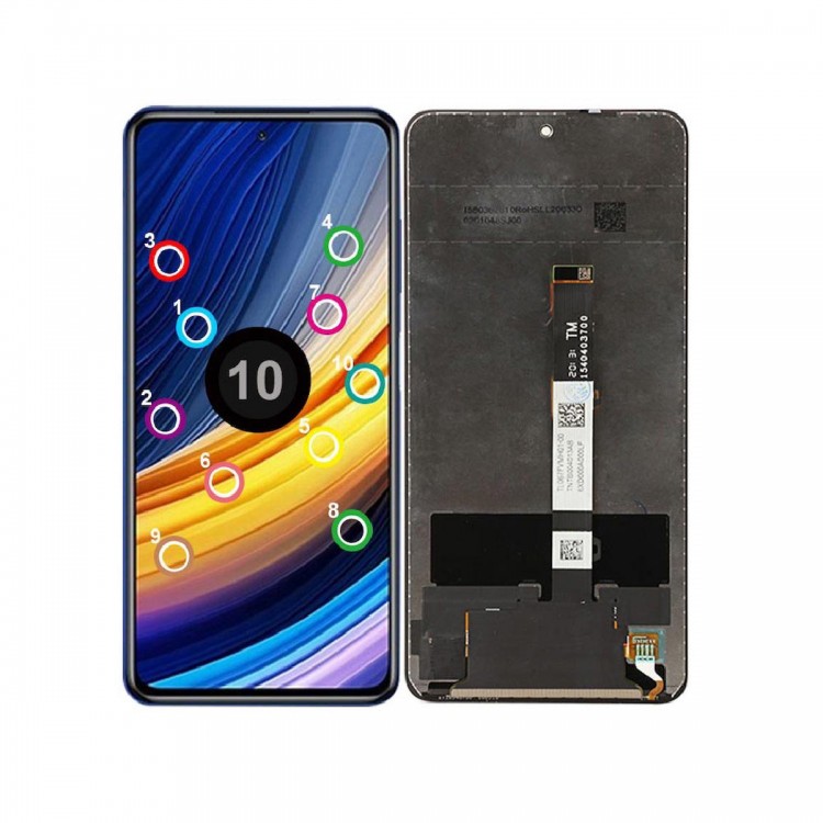 Xiaomi Poco X3 Pro ile Uyumlu Lcd Ekran Dokunmatik M2102J20SG Xiaomi Poco X3 Pro ile Uyumlu Lcd Ekran Dokunmatik M2102J20SG