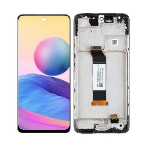 Xiaomi Redmi Note 10 5G ile Uyumlu TFT Ekran Dokunmatik Çıtalı M2103K19G M2103K19C
