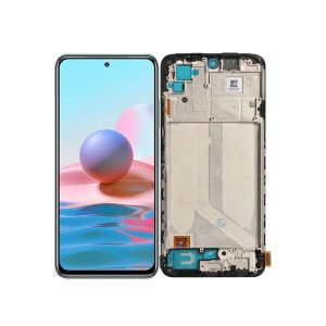 Xiaomi Redmi Note 10S ile Uyumlu TFT  Ekran Dokunmatik Çıtalı M2101K7B