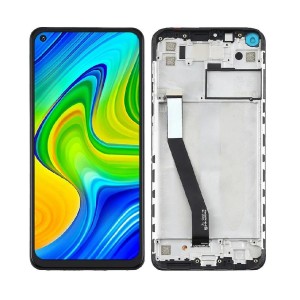 Xiaomi Redmi Note 9 ile Uyumlu Lcd Ekran Dokunmatik Çıtalı M2003J15SS
