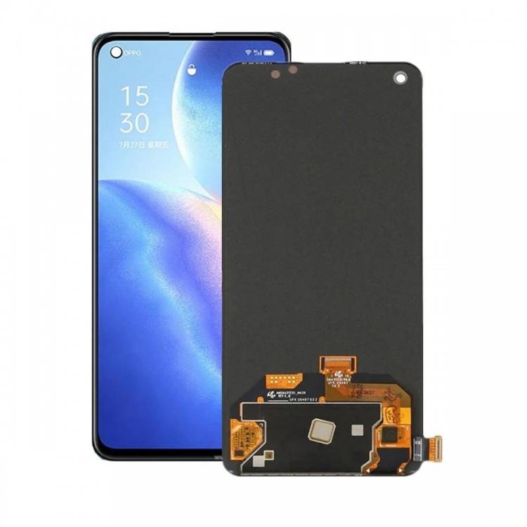 Oppo Reno 5 ile Uyumlu TFT Ekran Dokunmatik Cph2145 (Parmak İzi Çalışmaz)