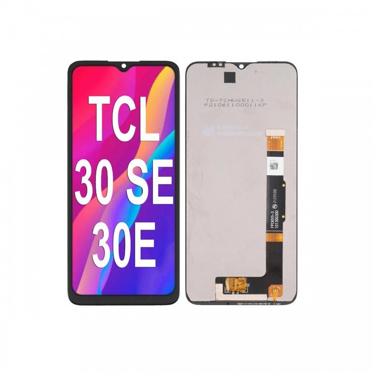 TCL 30E ile Uyumlu Lcd Ekran Dokunmatik 6127A